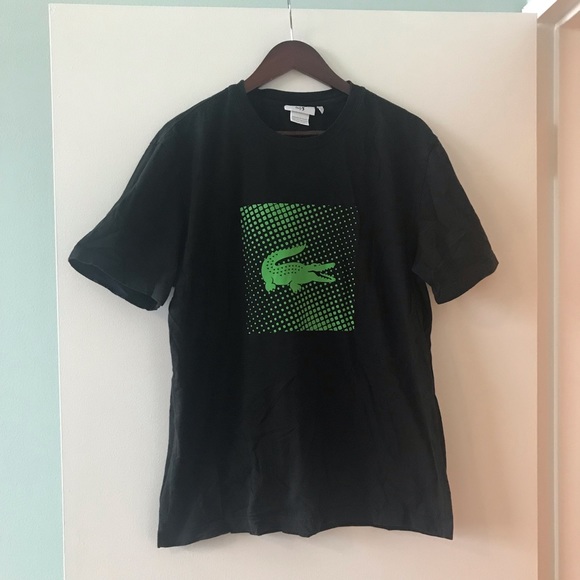 lacoste graphic tee